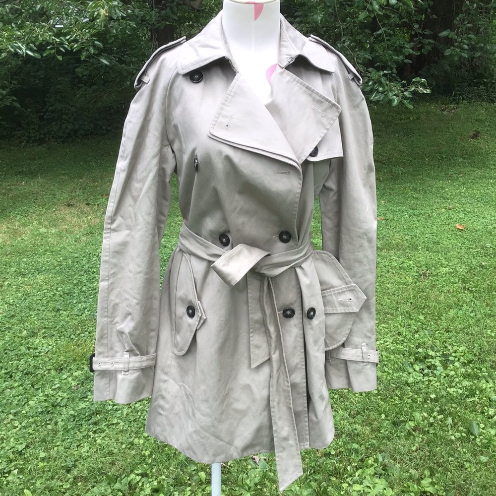 All SOLD 🇬🇧Spitalfields Trench Coat EUC - Picture 2 of 8